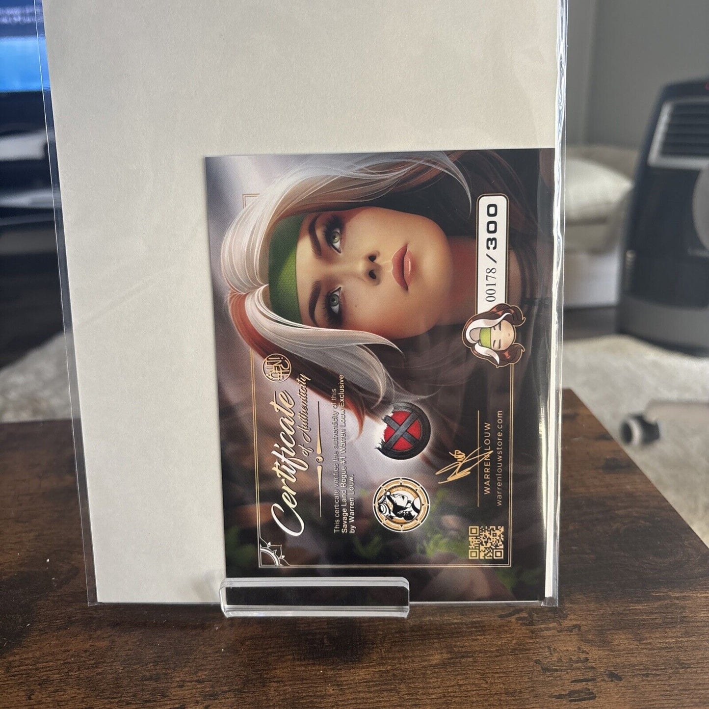 ROGUE SAVAGE LAND #1 WARREN LOUW STORE EXCLUSIVE VIRGIN LTD 300 #178/300