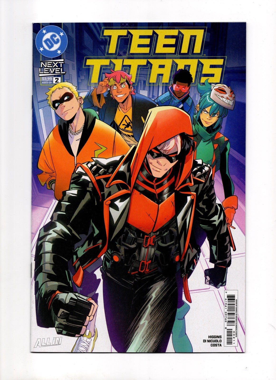TEEN TITANS #2 CVR A DANIELE DI NICUOLO