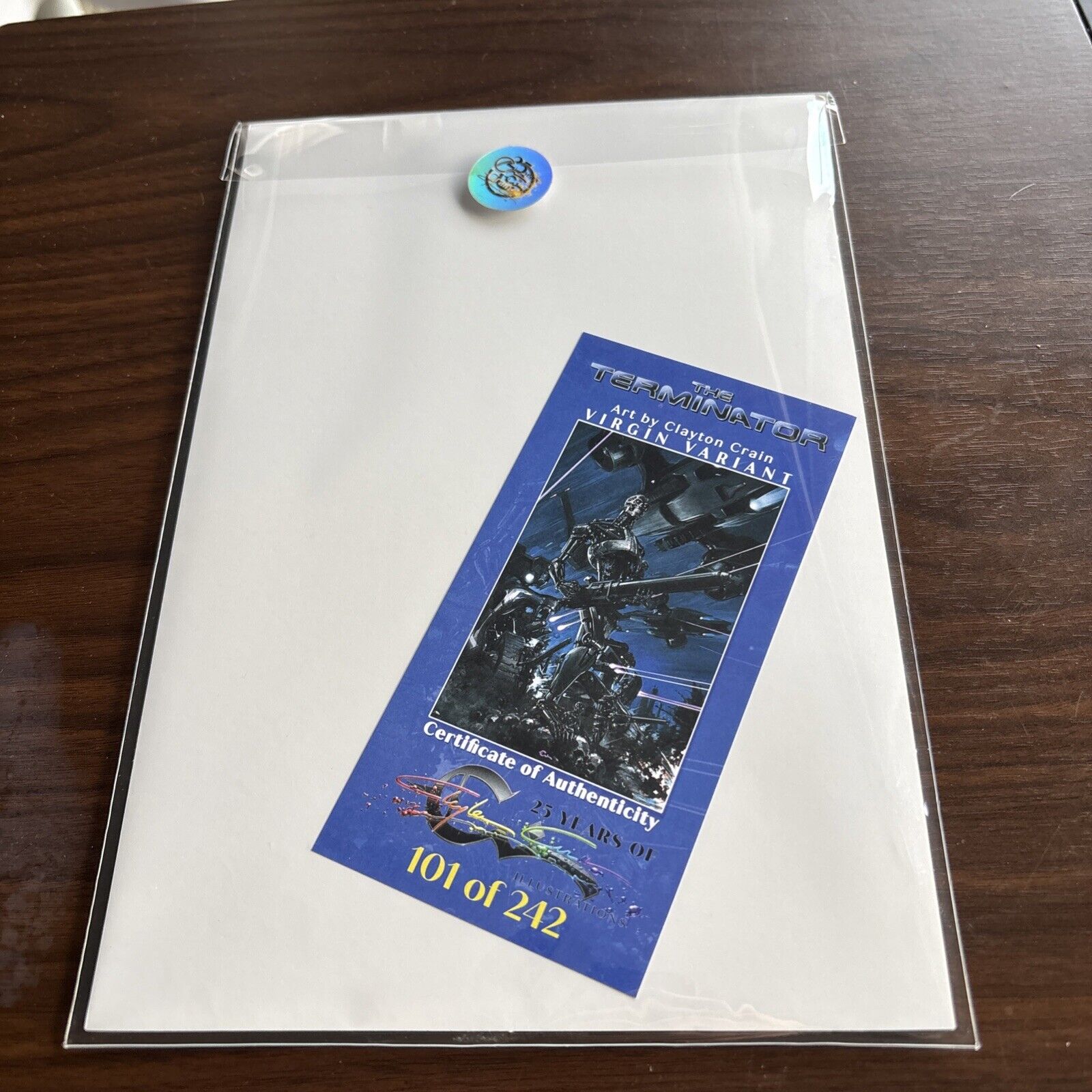 Terminator 1 Clayton Crain Virgin Exclusive Ltd 101/242