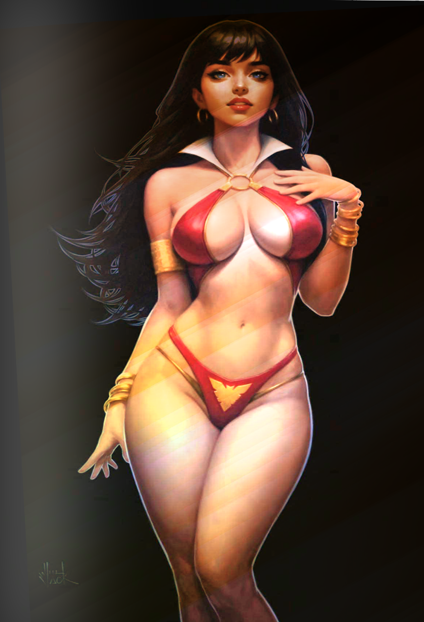 VAMPIRELLA DARK REFLECTIONS 1 WILL JACK VARIANTS - BLACK METAL UNSIGNED