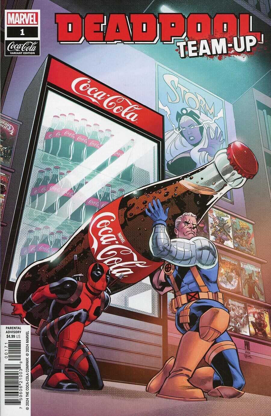 Deadpool Team-Up Issue #1 - Paco Medina - Coca-Cola