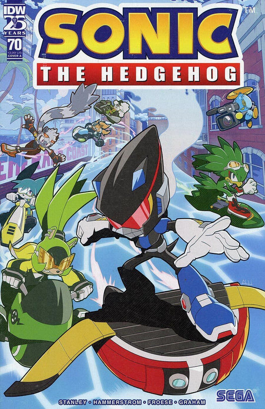 Sonic The Hedgehog Issue #70 - Aaron Hammerstrom - Cover A