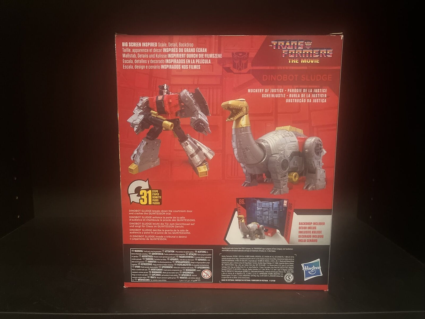 Transformers The Movie: Studio Series - Leader Class * DINOBOT SLUDGE 86-15*