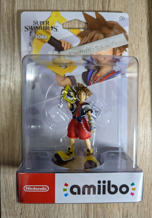 Amiibo - Sora Kingdom Hearts Super Smash Bros Series Nintendo Switch - In Hand