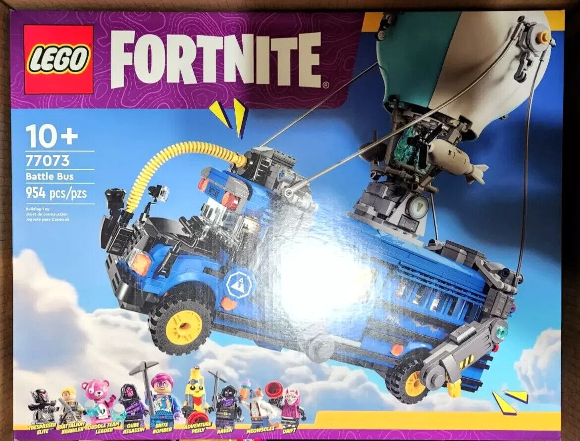 LEGO Fortnite Battle Bus Set 77073 Collectible New *IN HAND + SHIPS FAST*