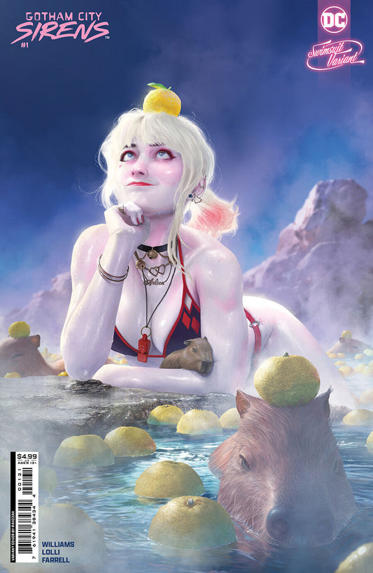 Gotham City Sirens Issue #1 - Rahzzah - Swimsuit