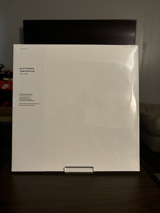 Craig Armstrong As If To Nothing Mondo Record 2XLP Vinyl Lmtd Ed 300 White 180g