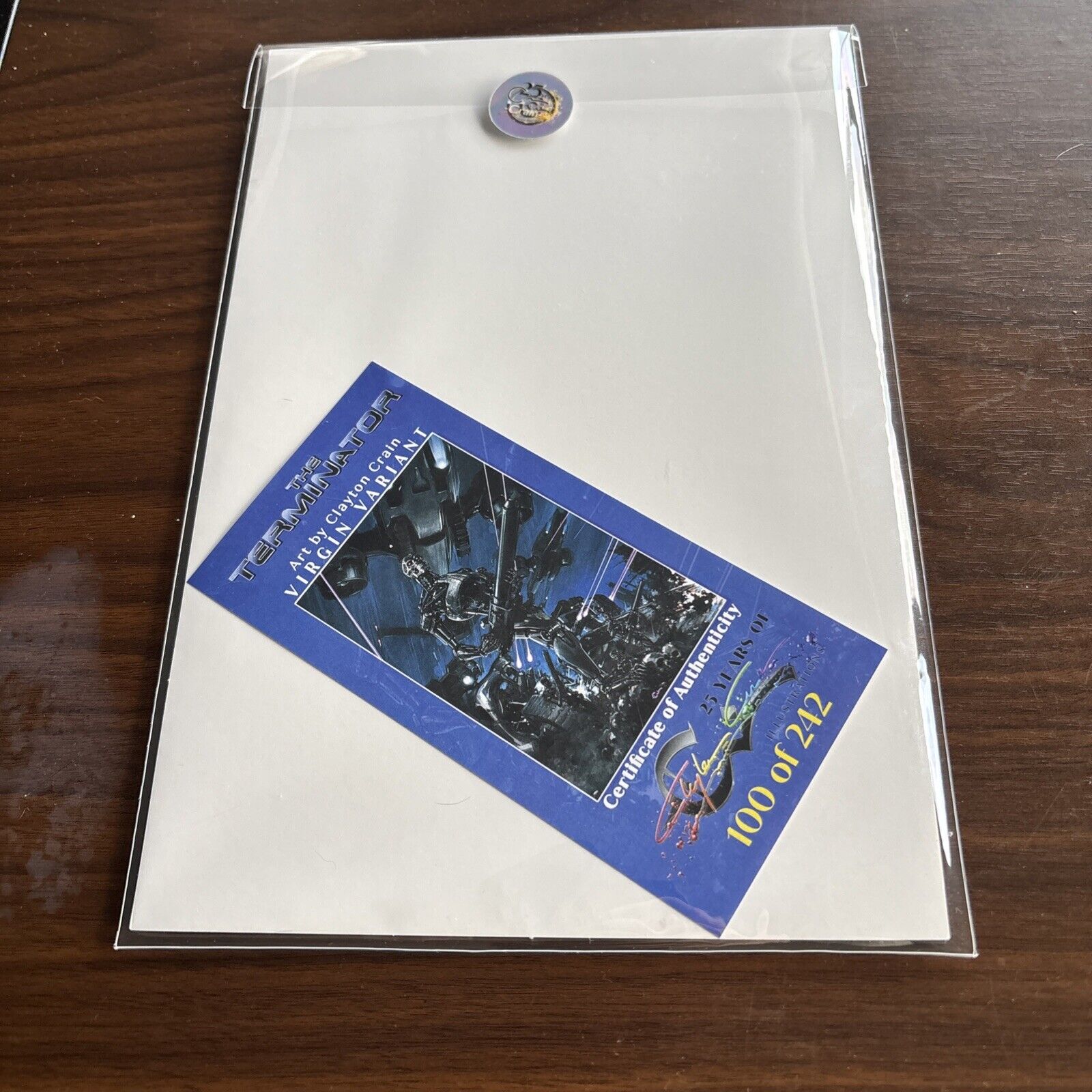 Terminator 1 Clayton Crain Virgin Exclusive Ltd 100/242