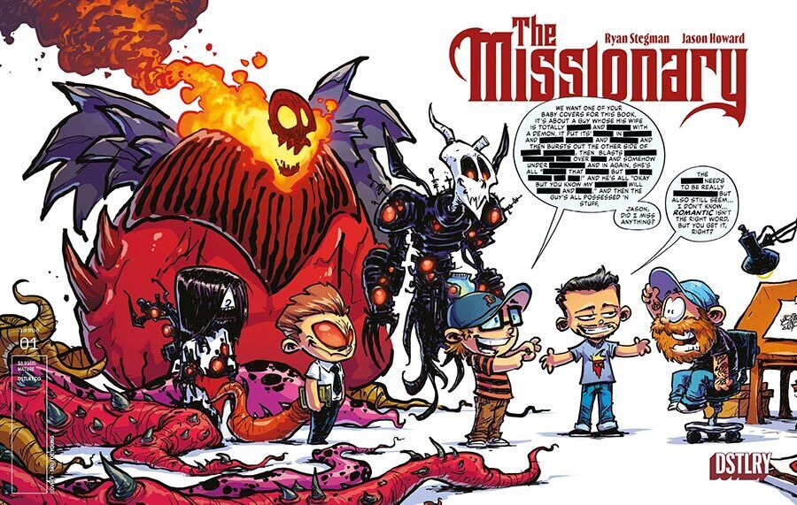 The Missionary #1 Skottie Young Variant  DSTLRY 2024 Mature Magazine Size Comic