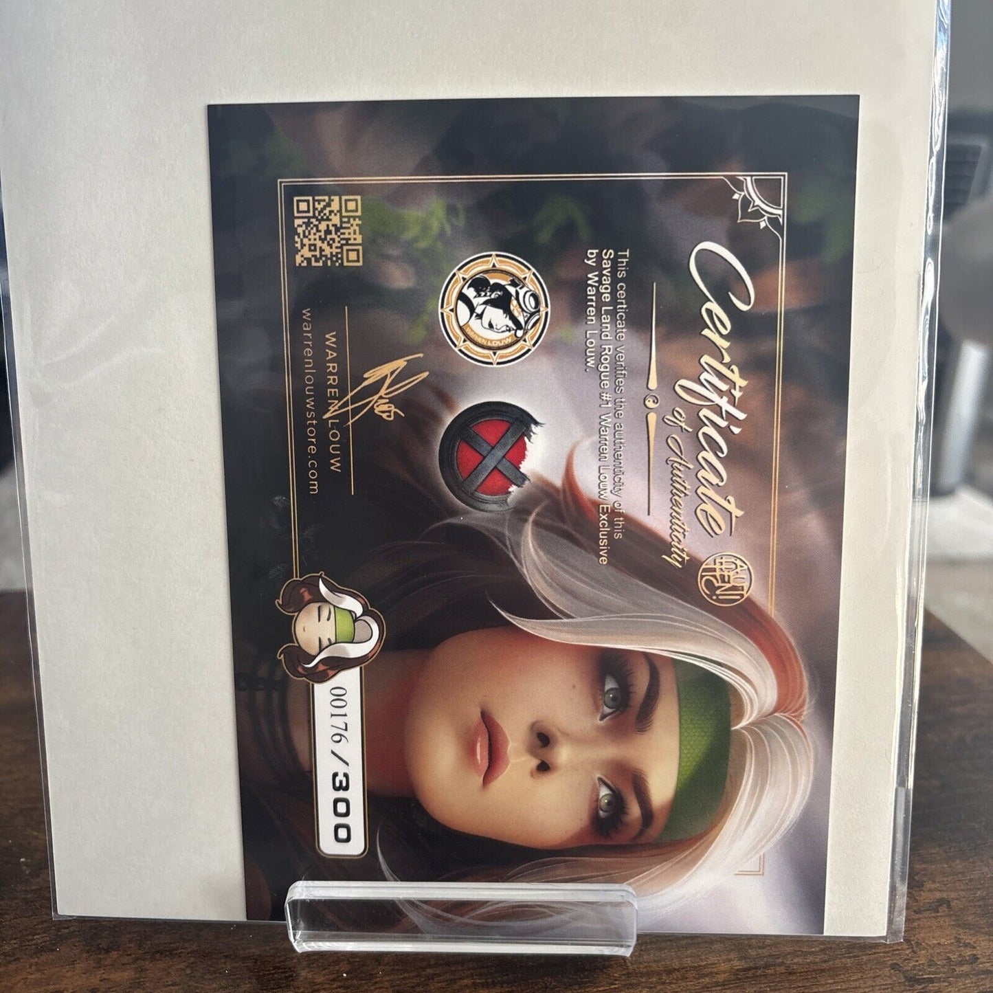 ROGUE SAVAGE LAND #1 WARREN LOUW STORE EXCLUSIVE VIRGIN LTD 300 #176/300