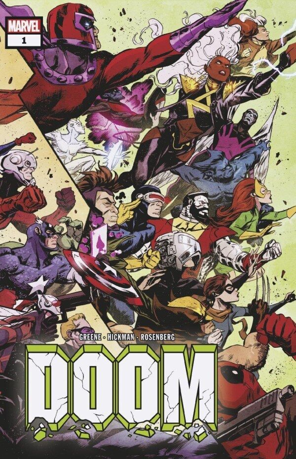 Doom Issue #1 - Sanford Greene - 2nd Print - Wraparound