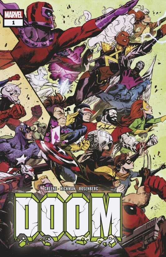 Doom Issue #1 - Sanford Greene - 2nd Print - Wraparound