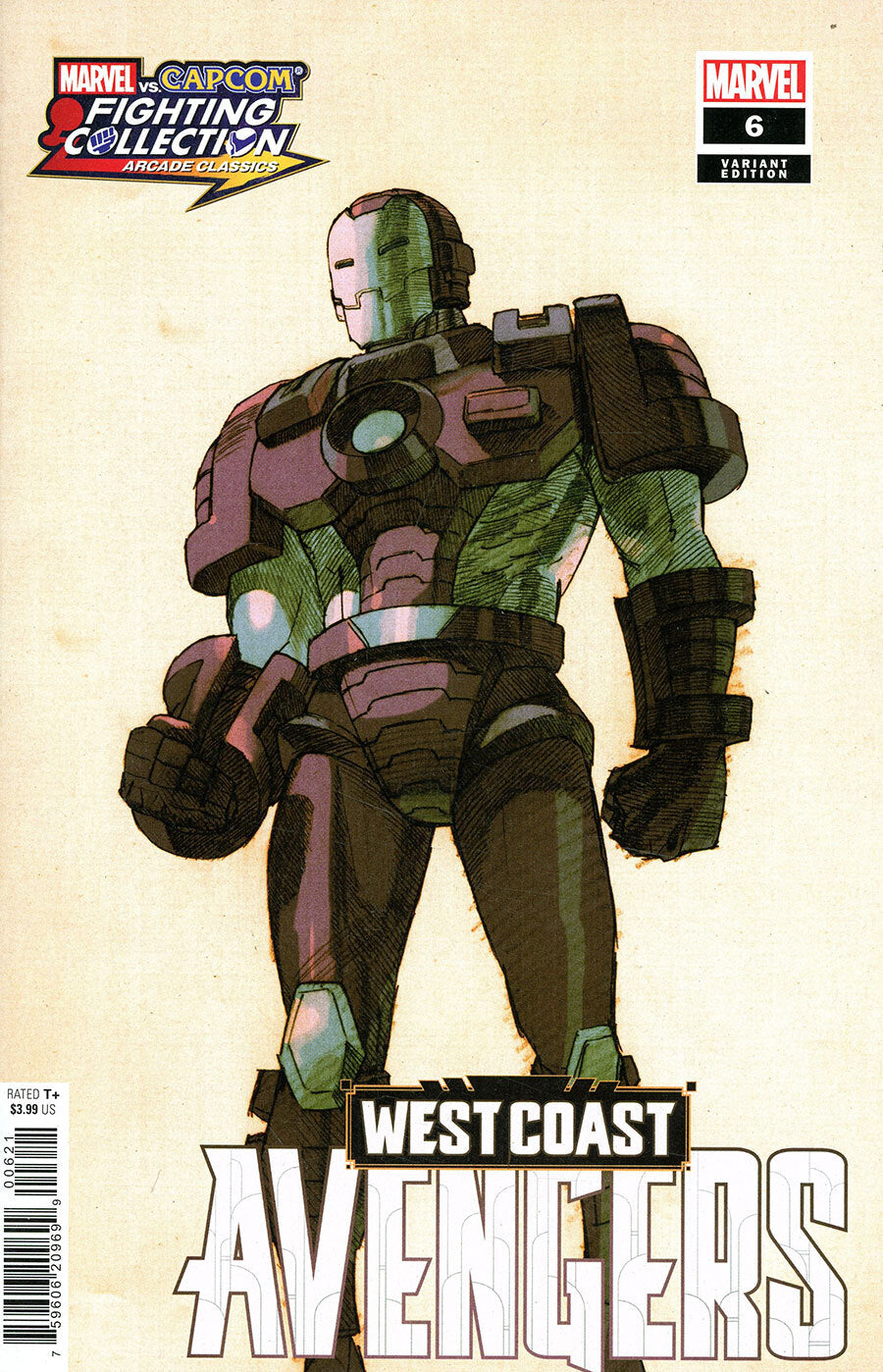 West Coast Avengers Issue #6 - Bengus - Marvel vs Capcom