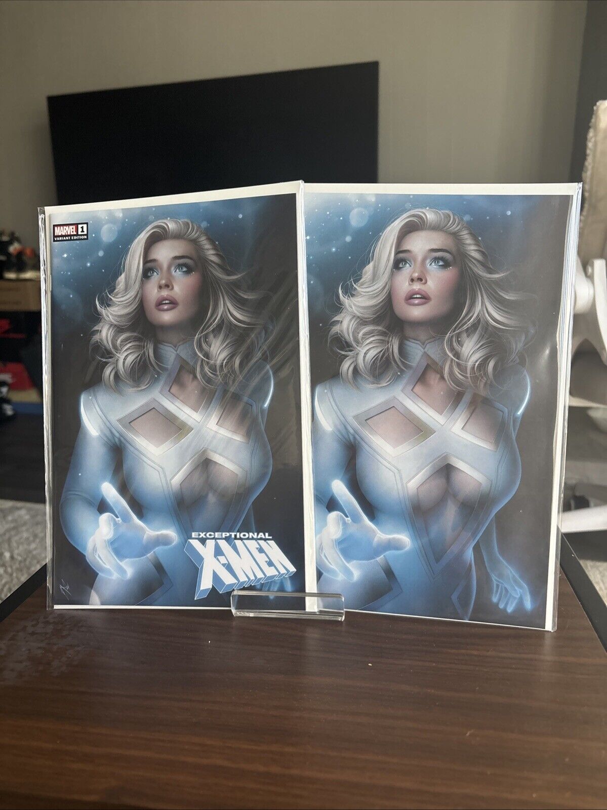 EXCEPTIONAL X-MEN #1 WARREN LOUW Cover A&B Set