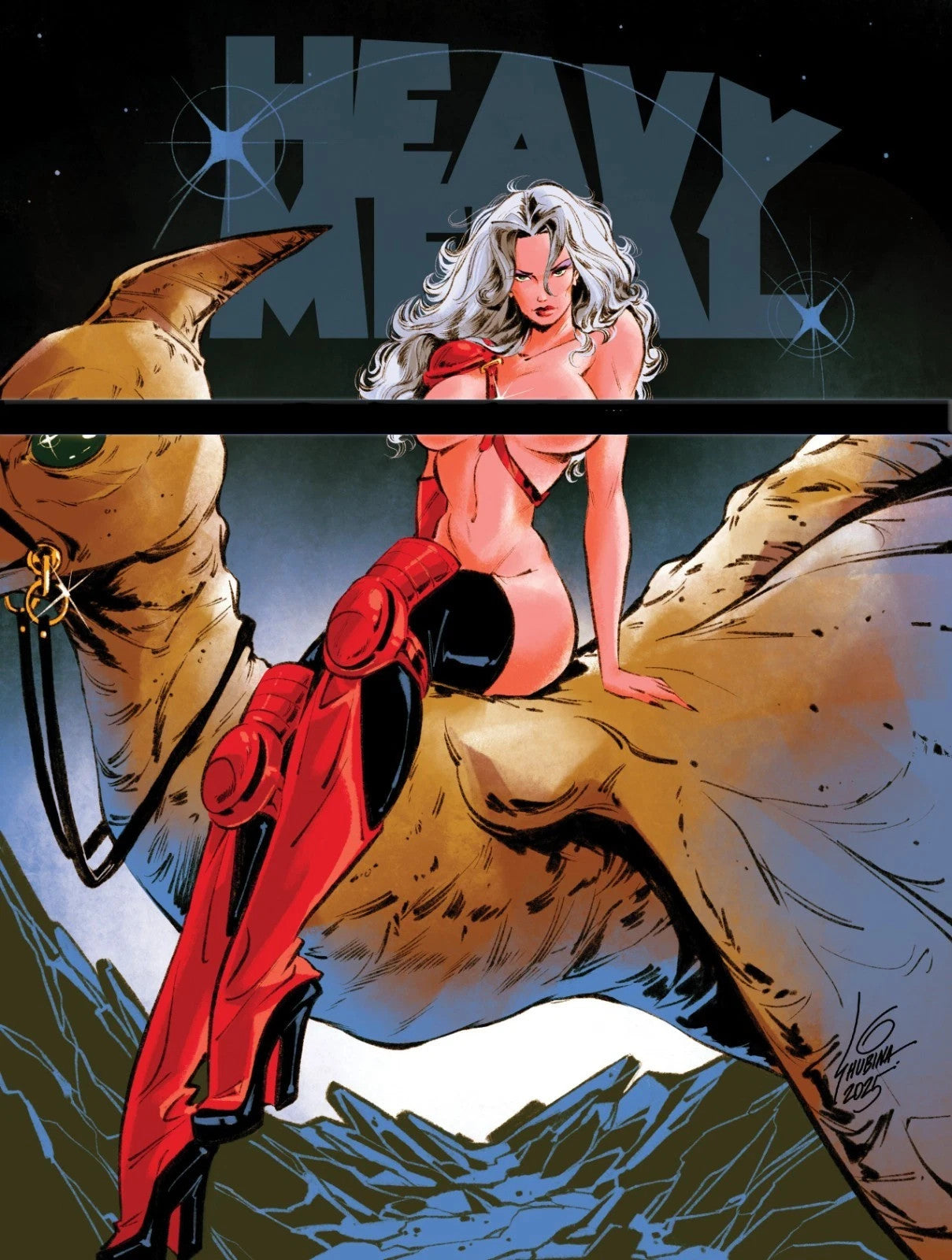 HEAVY METAL MAGAZINE #3 NYCC NSFW SVETA SHUBINA MASSIVE EXCLUSIVE VARIANT (NM+)