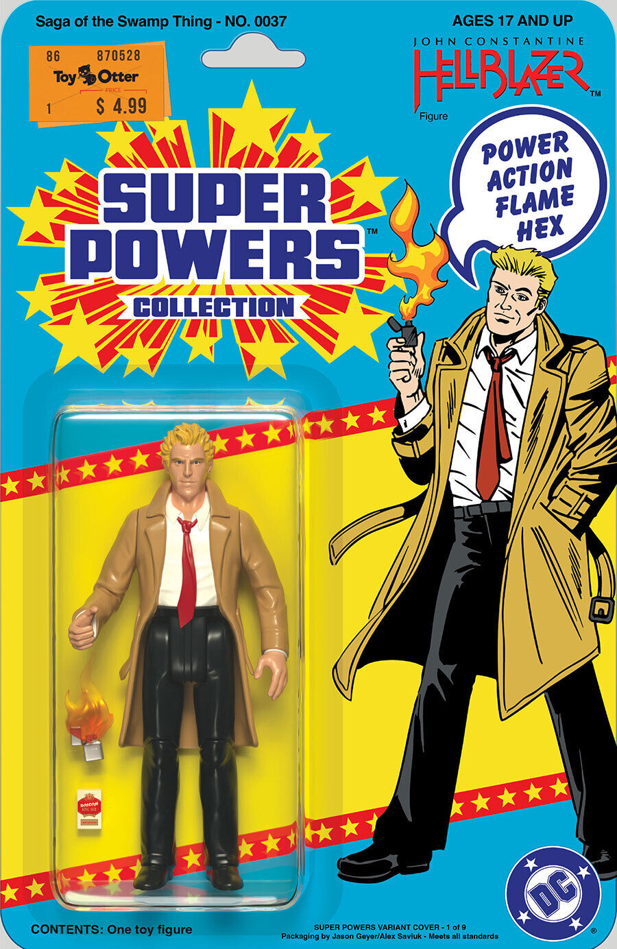The Saga of Swamp Thing Issue #37 - 2025 Facsimile - Superpower Action Figure