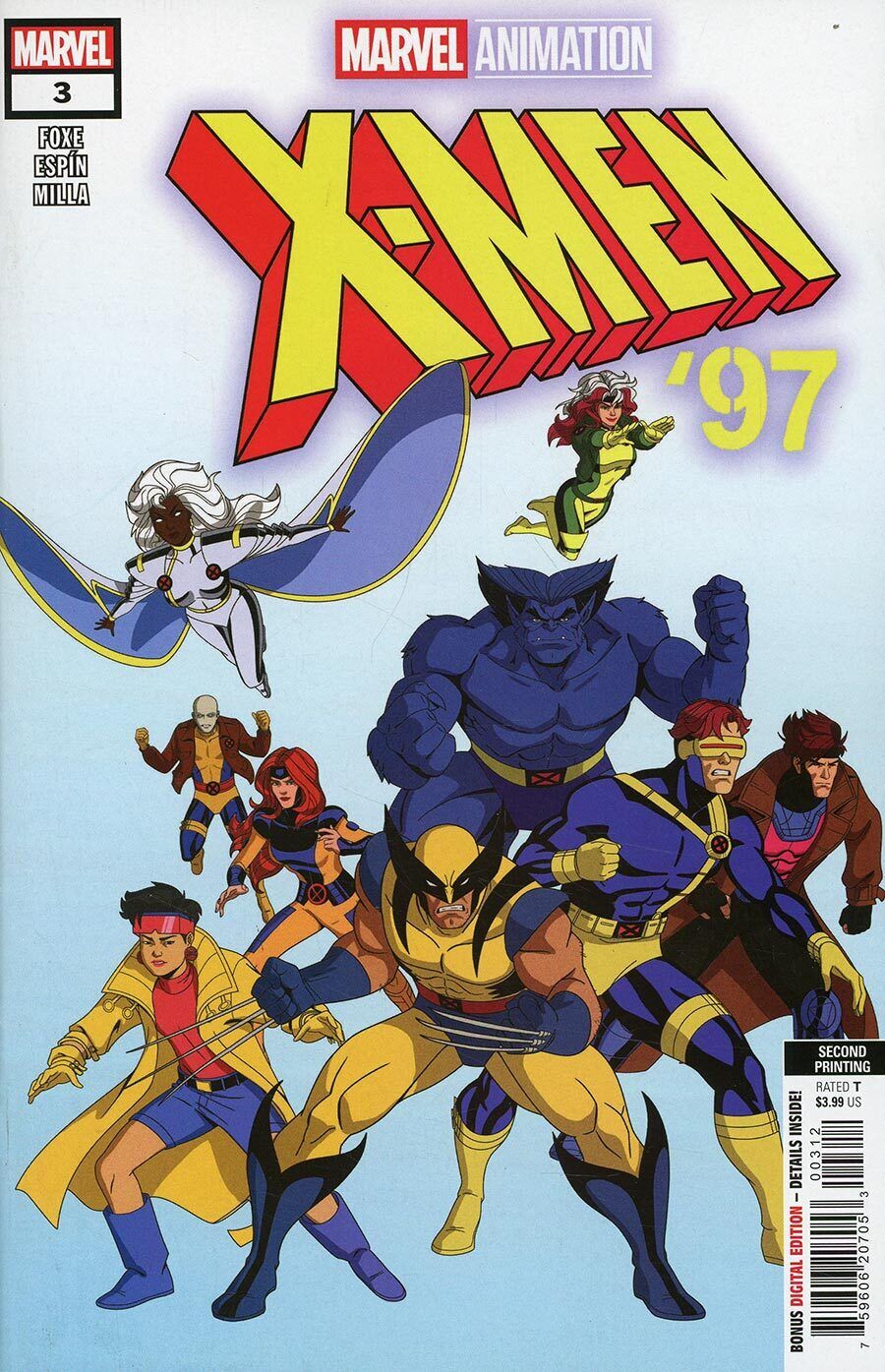 X-Men '97 Issue #3 - Animation Art - 2nd Print