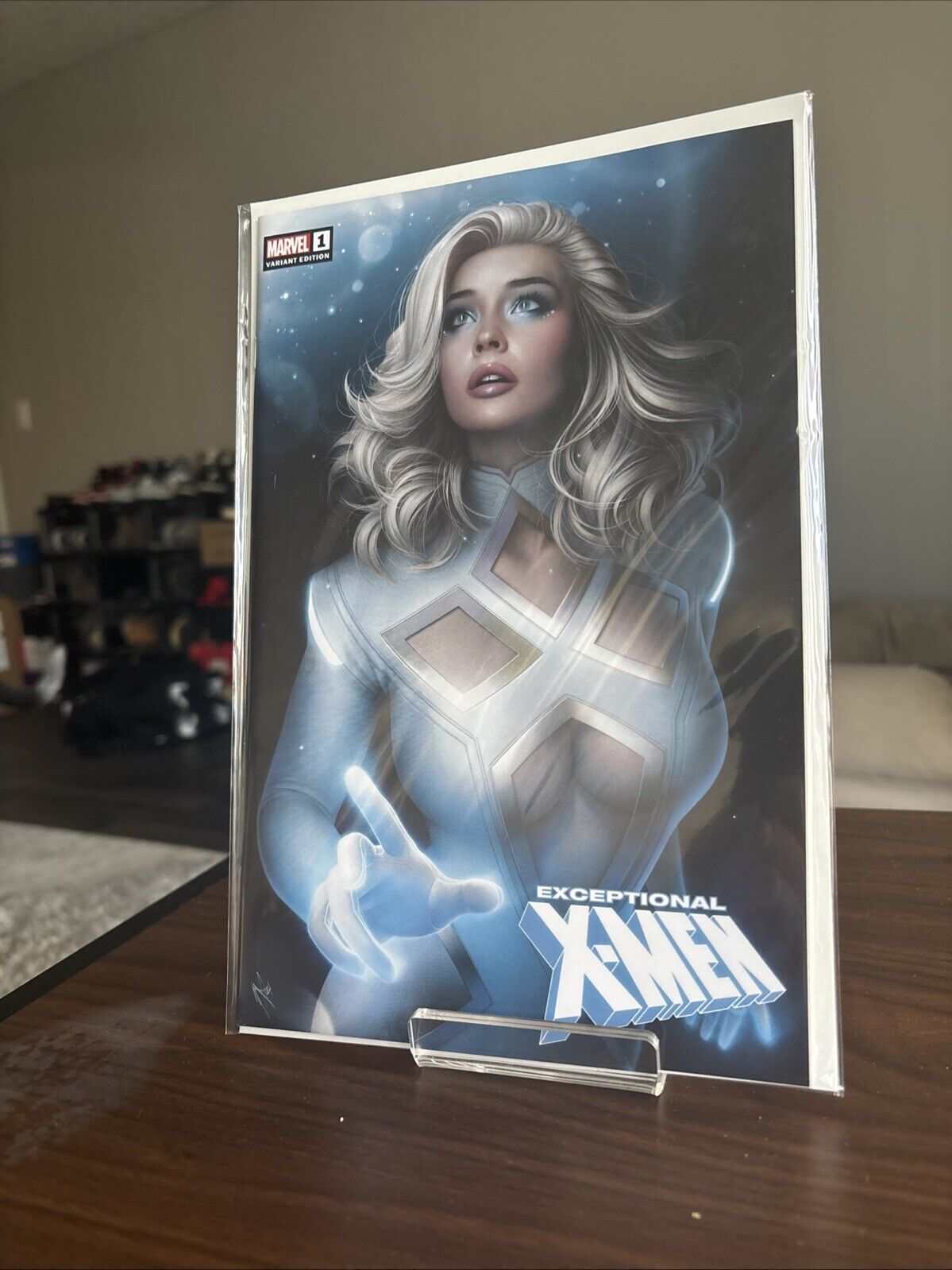 EXCEPTIONAL X-MEN #1 WARREN LOUW Cover A&B Set