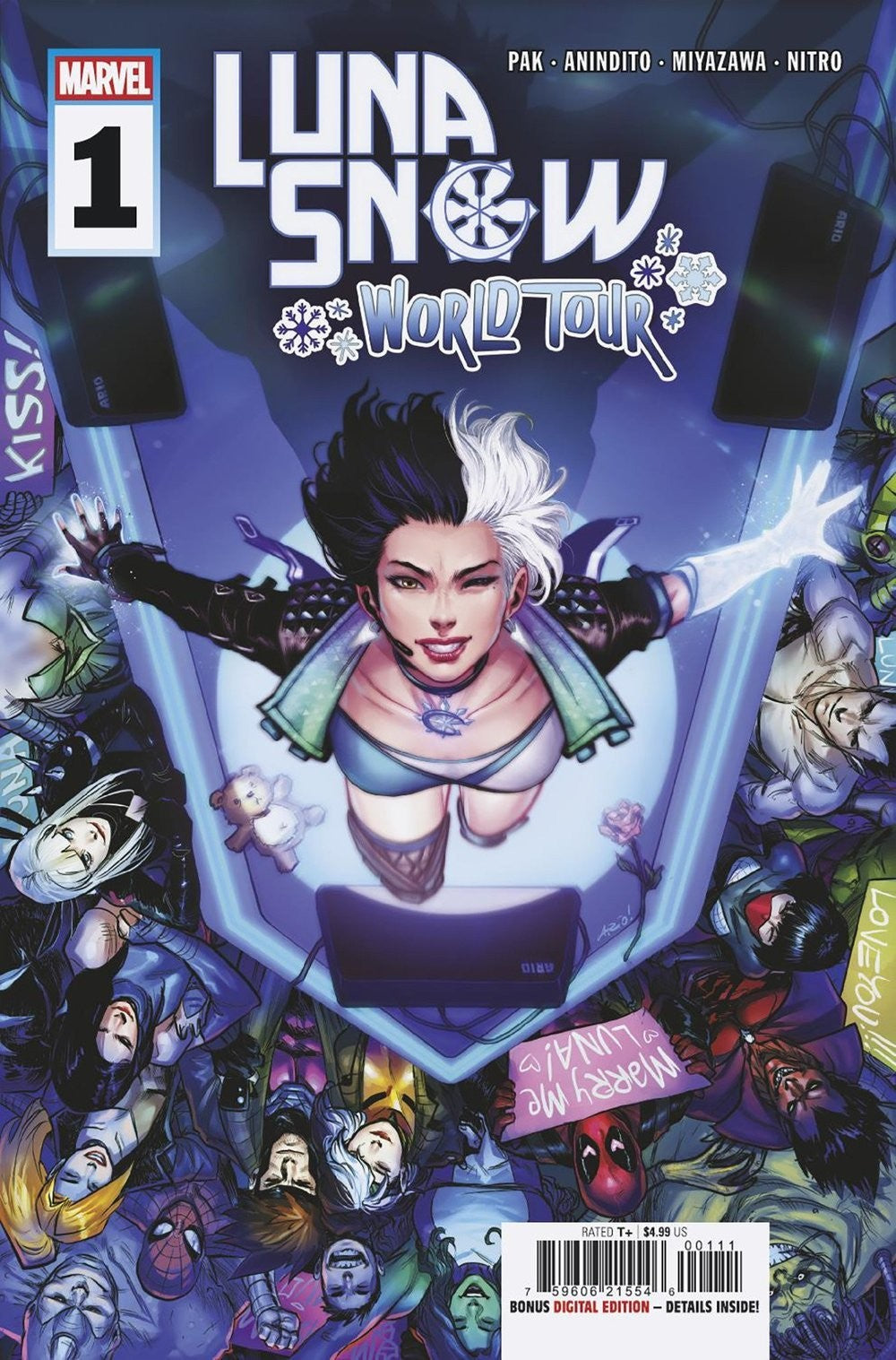 Luna Snow: World Tour Issue #1 - Ario Anindito - Regular