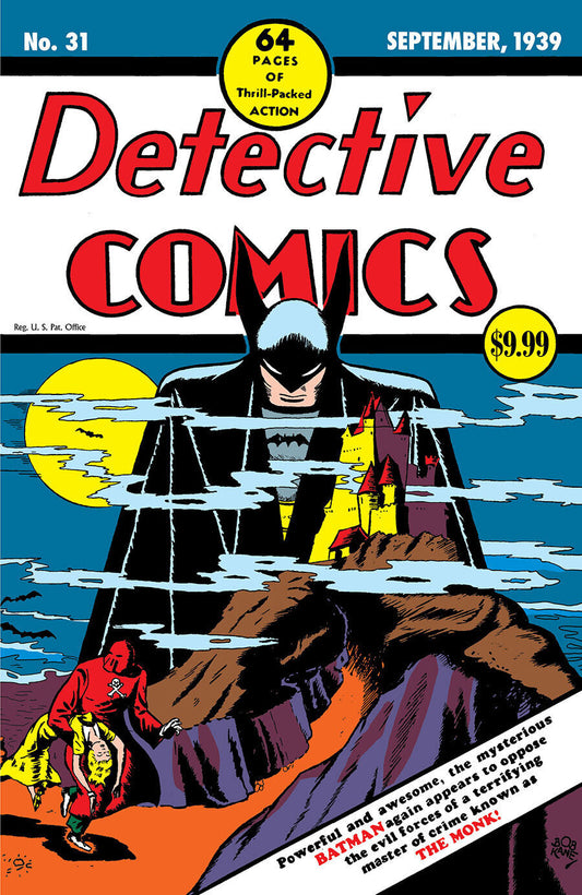 Detective Comics Issue #31 - Bob Kane - 2025 Facsimile - Foil DC | Mar 12, 2025