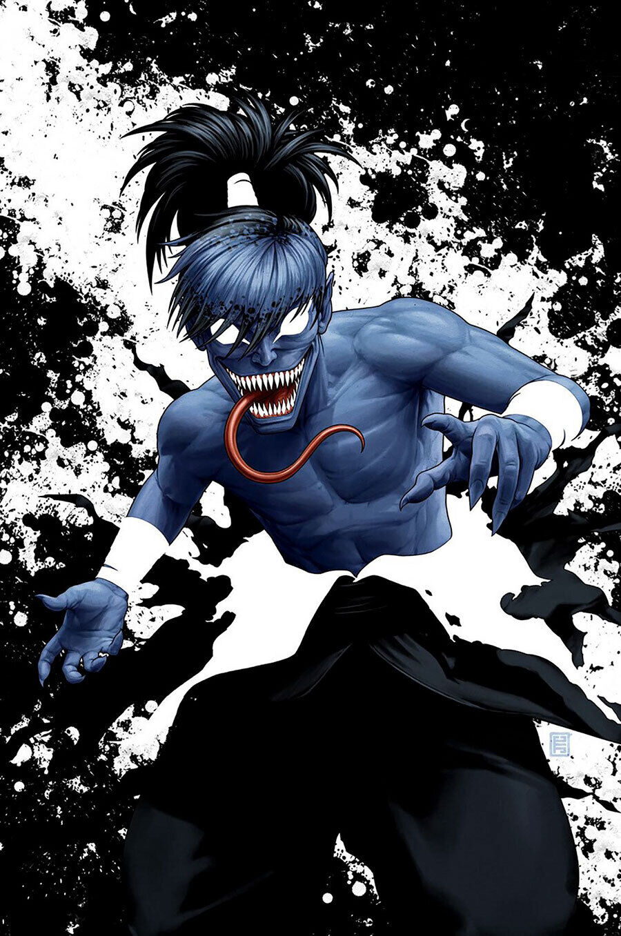 Kid Venom Issue #1 - John Tyler Christopher - 2nd Print - Negative Space Virgin