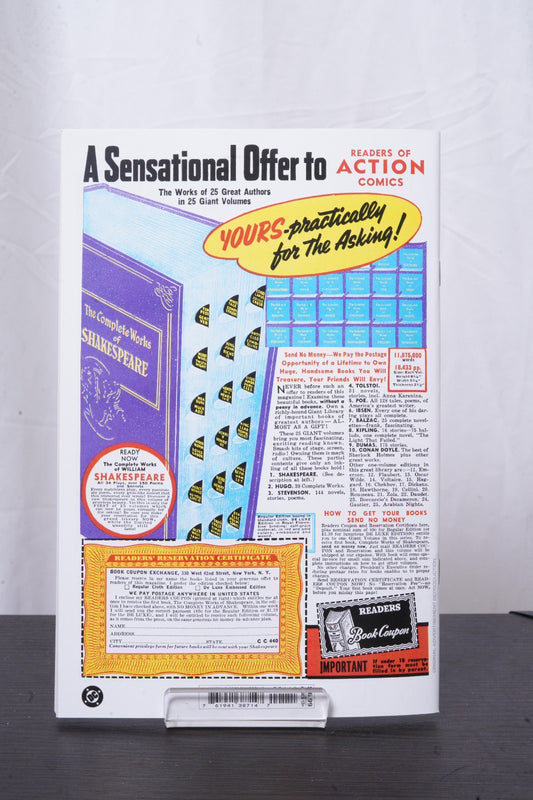 ACTION COMICS #23 FACSIMILE EDITION CVR A JOE SHUSTER (2025)