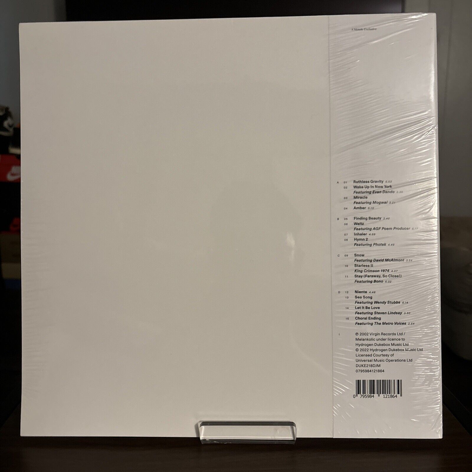 Craig Armstrong As If To Nothing Mondo Record 2XLP Vinyl Lmtd Ed 300 White 180g