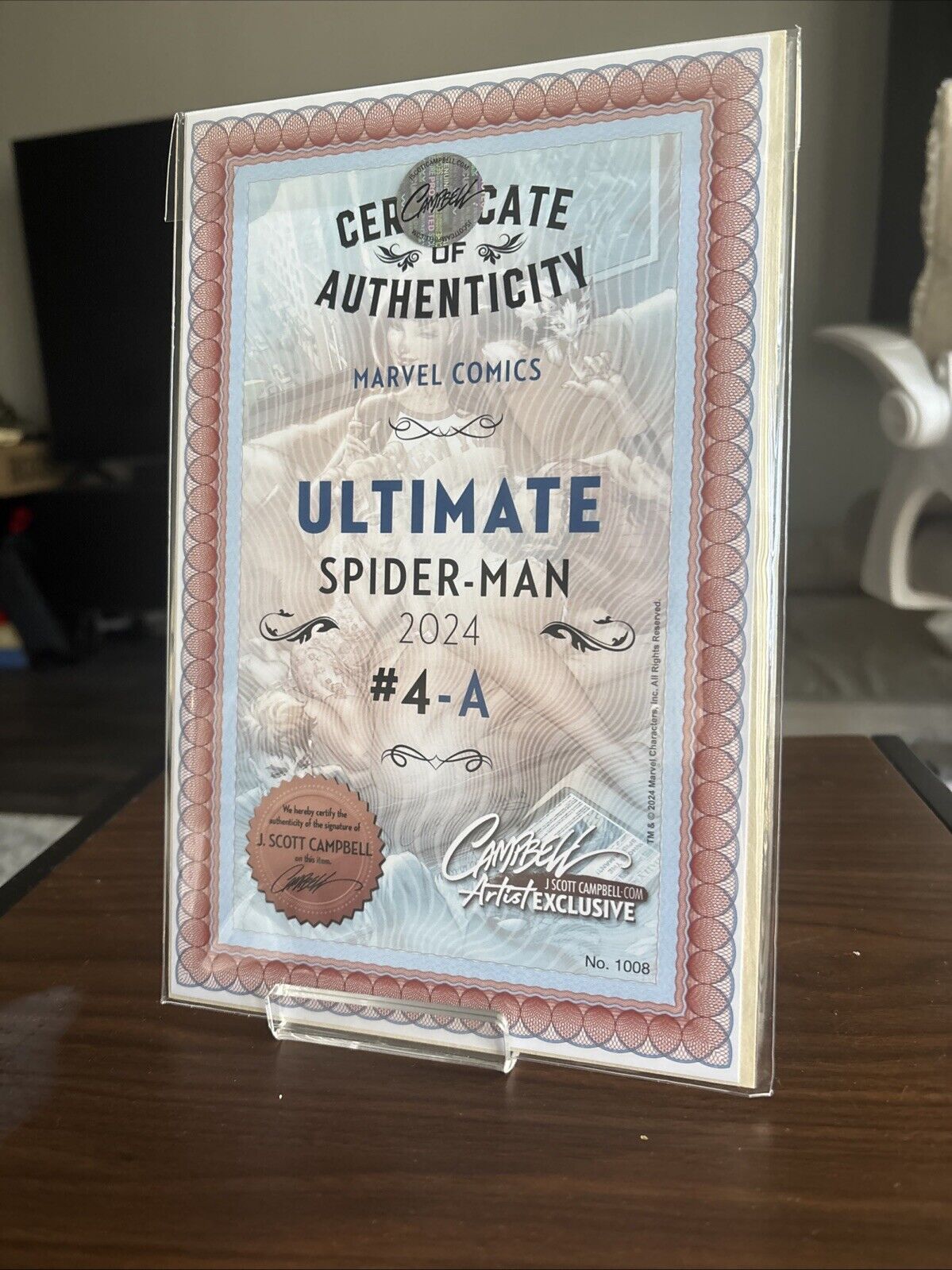 Family Apartment ASM #601 Reimagined COVER A Signed W/ COA #1008