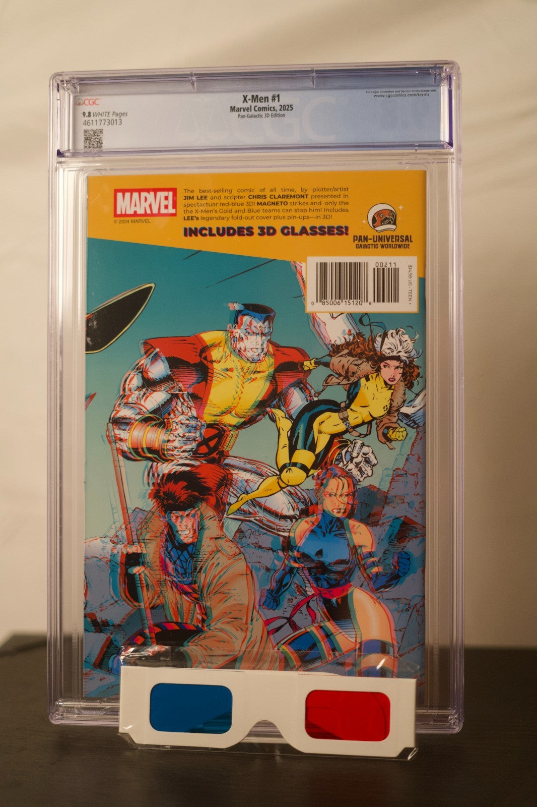 X-Men #1 – Pan Galactic 3D Gatefold Edition CGC 9.8 Jim Lee