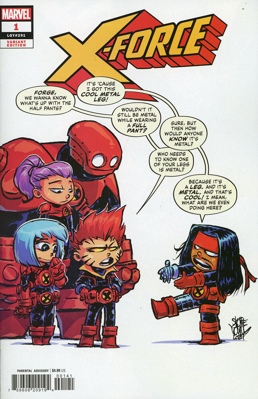 X-Force Issue #1 - Skottie Young