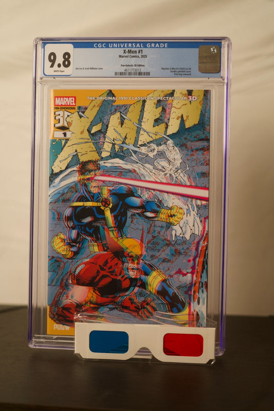 X-Men #1 – Pan Galactic 3D Gatefold Edition CGC 9.8 Jim Lee