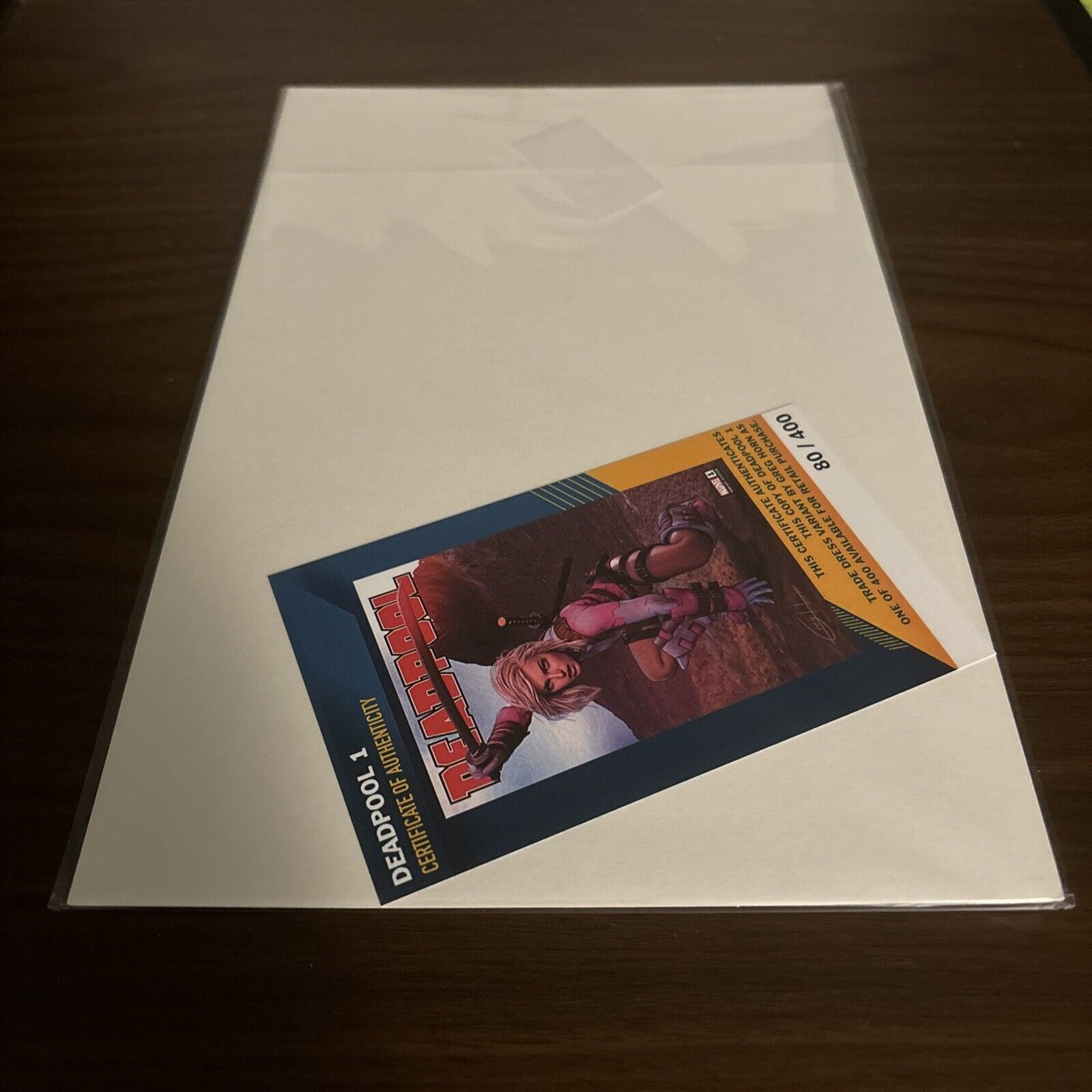 DEADPOOL #1 GREG HORN C2E2 VARIANT LE 1ST DEATH GRIP LE 80/400 - NM