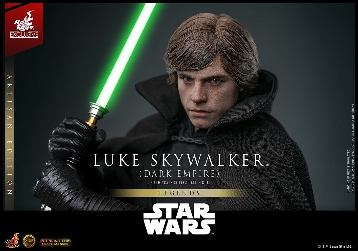 Luke Skywalker Dark Empire Artisan Edition Sixth Scale Figure Hot Toys Pre-Sale
