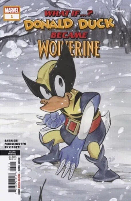 What If..? Donald Duck Became Wolverine Issue #1 - Peach Momoko - 2nd Print