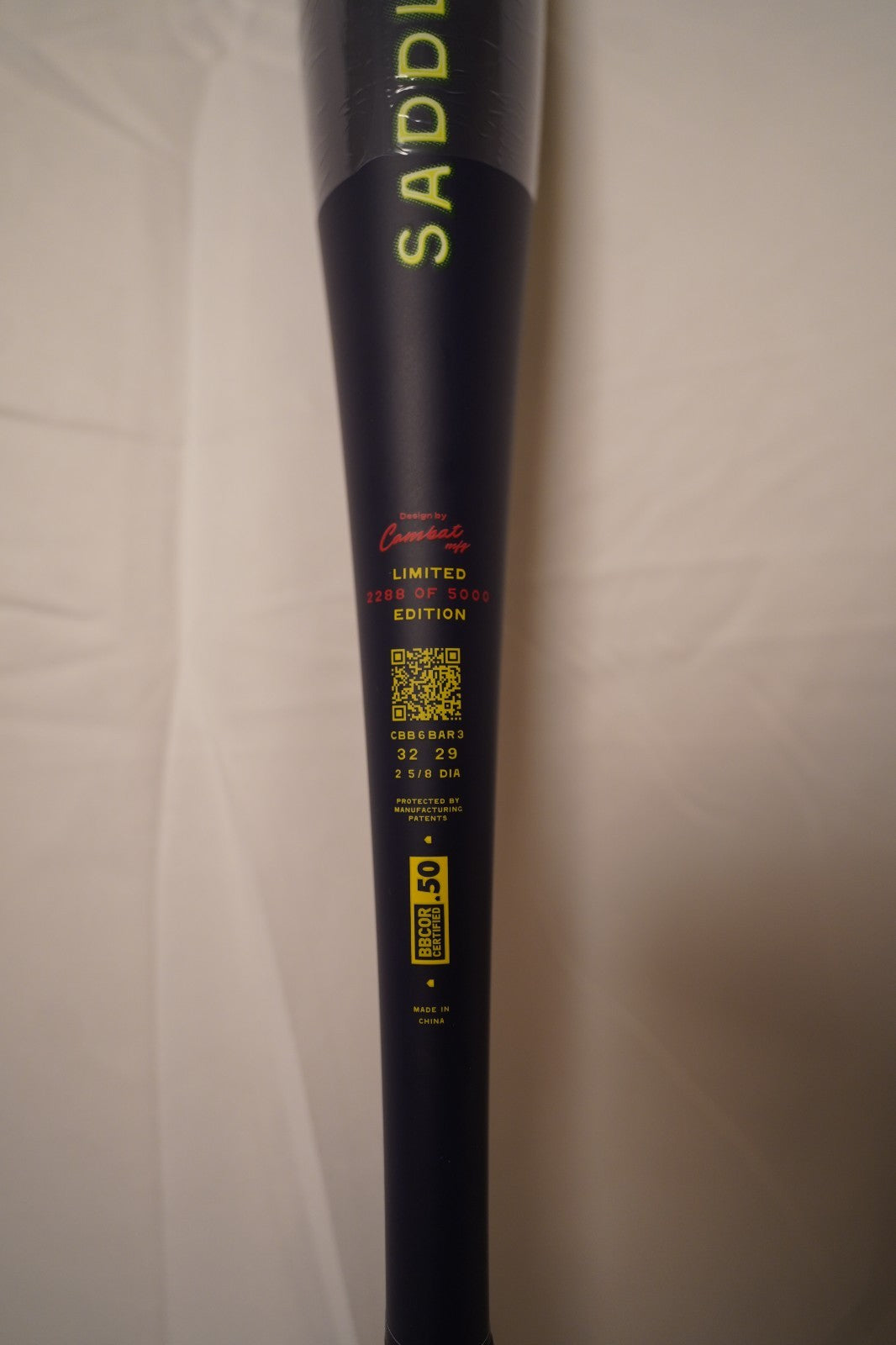 COMBAT MFG Spec A1 Saddle Up BBCOR Baseball Bat 32" 29 oz. #2288/5000