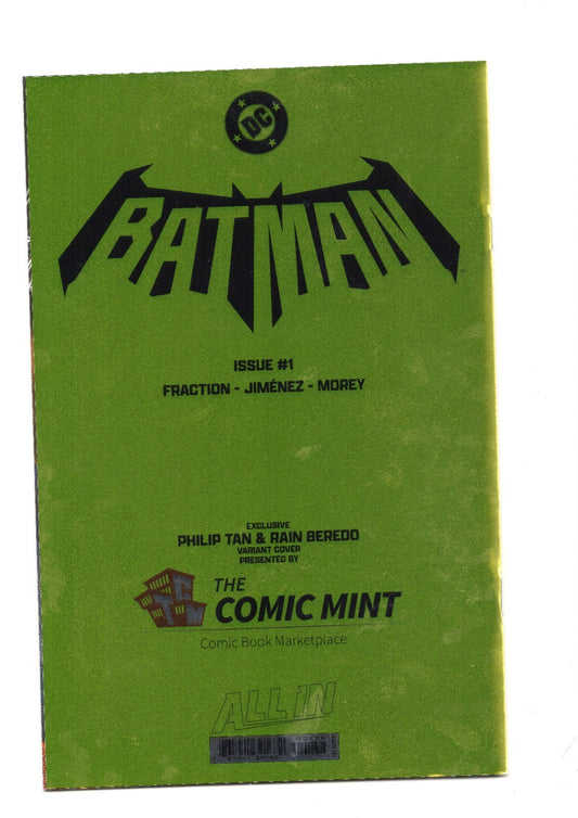BATMAN #1 (2025) PHILLIP TAN Exclusive Homage