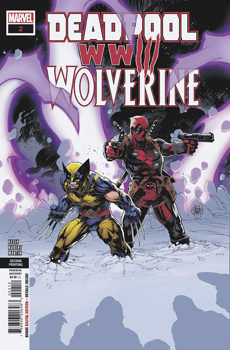 Deadpool & Wolverine: WWIII Issue #2 - Adam Kubert - 2nd Print