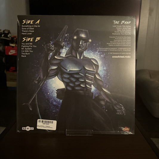 Sons of Steel - Original Motion Picture Soundtrack - Mondo SILVER/BLACK SPLIT LP