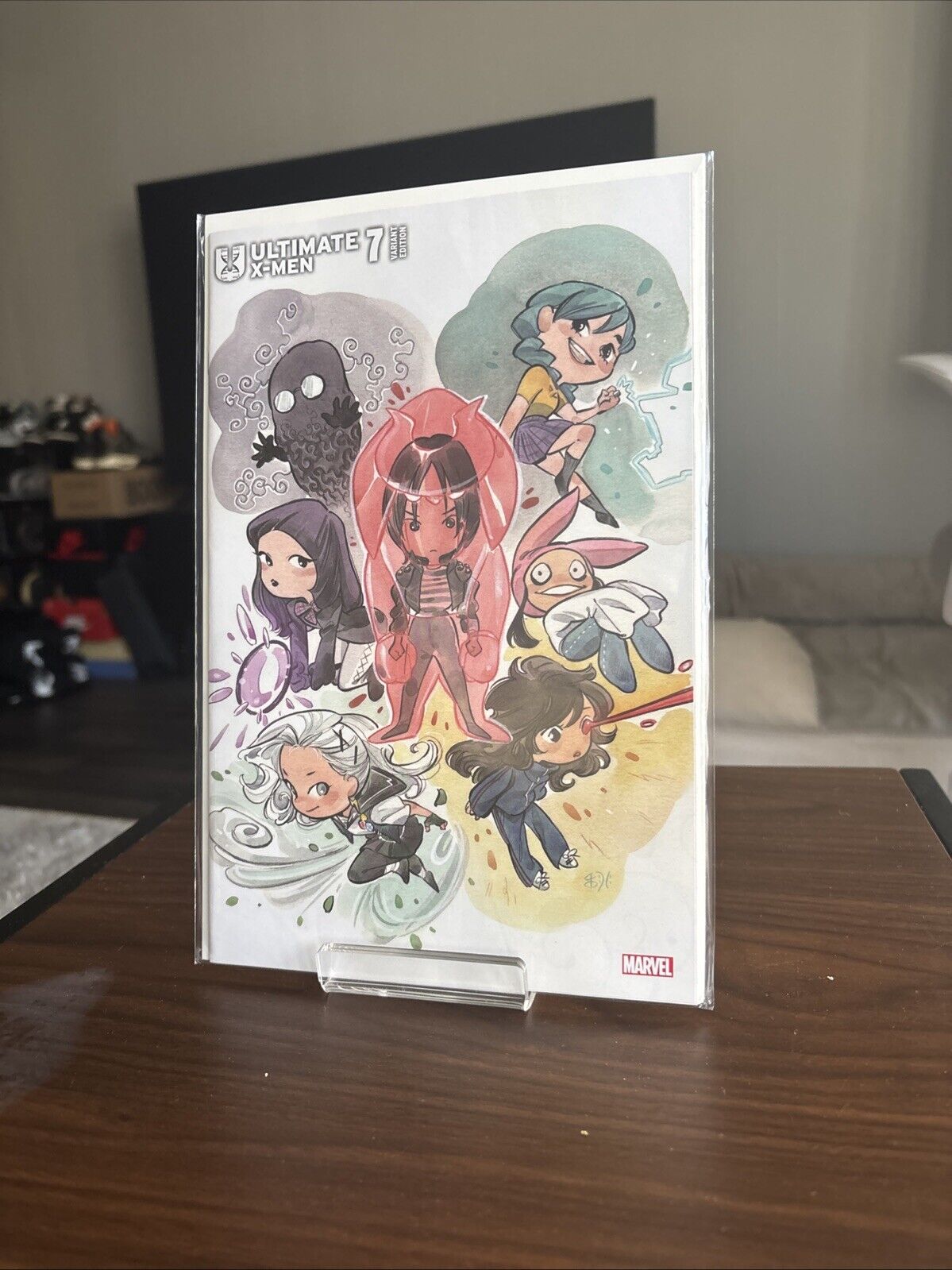 ULTIMATE X-MEN #7 PEACH MOMOKO EXCLUSIVE VARIANT 534/600 COA 1ST PSYLOCKE