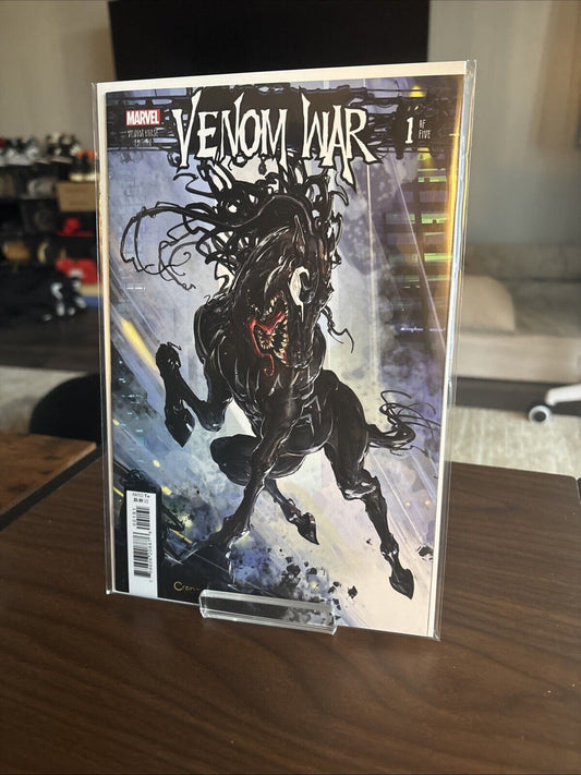 Venom War Issue #1 - Clayton Crain - Venom Horse Marvel | Aug 7, 2024 - NM