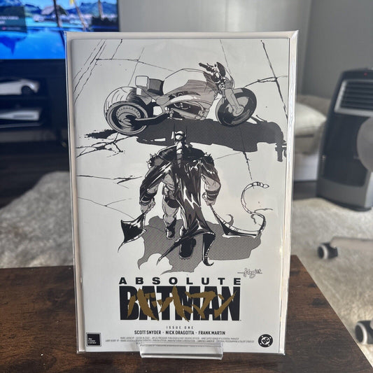 ABSOLUTE BATMAN #1 FOURTH PRINT FOIL JAVIER FERNANDEZ EXCLUSIVE