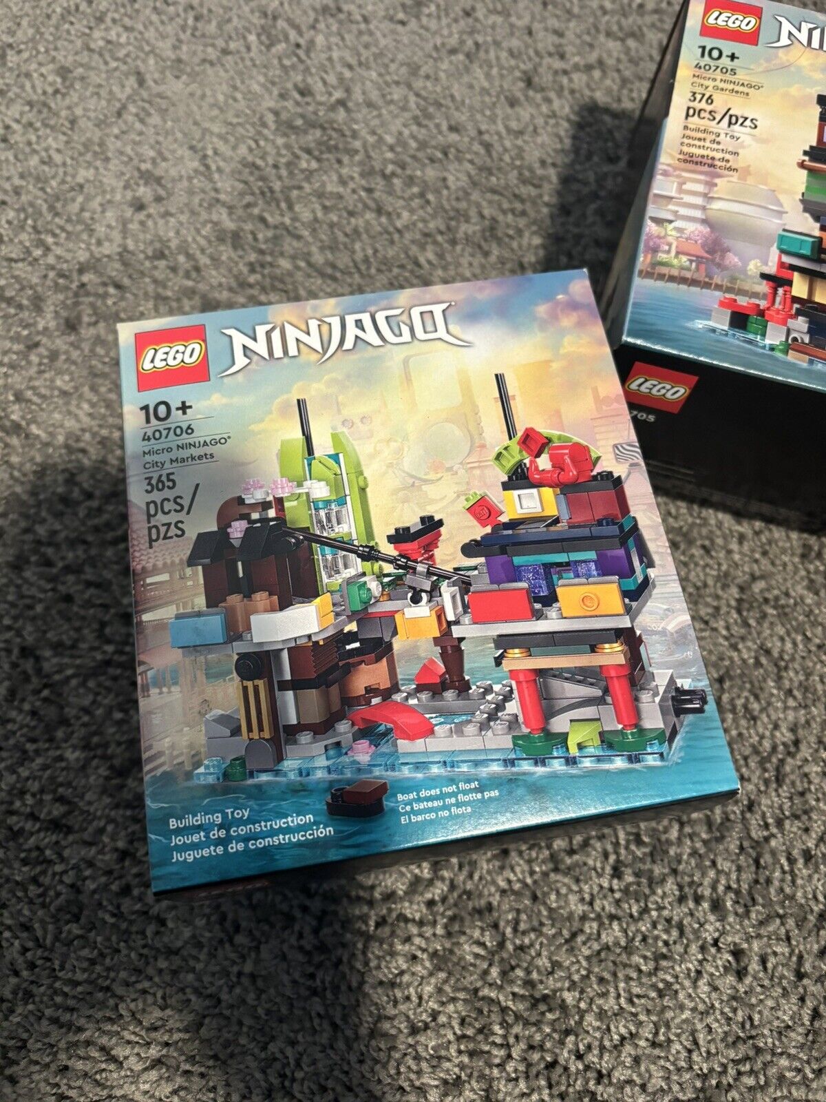 LEGO Micro Ninjago City COMPLETE SET ALL FOUR (4) #40703, #40704, #40705, #40706
