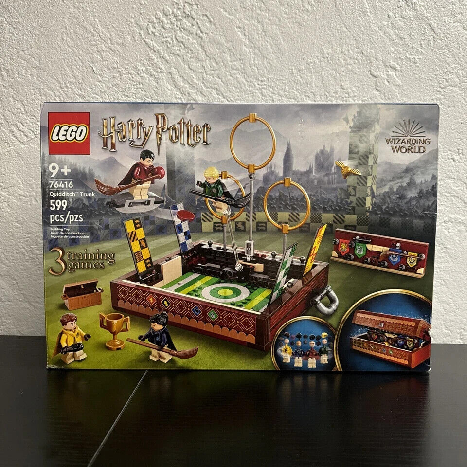 LEGO 9+ Harry Potter Quidditch Trunk Buildable 76416, 4 Customizable Minifigures