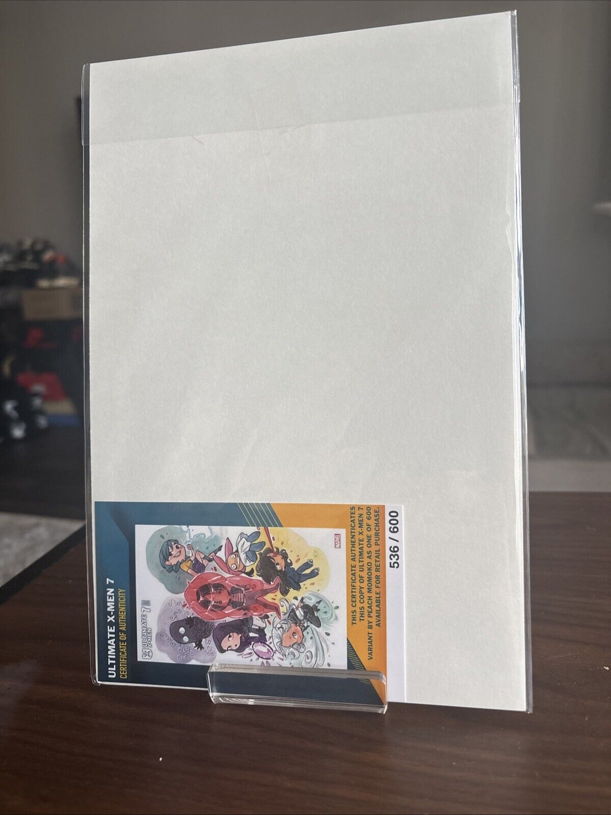 ULTIMATE X-MEN #7 PEACH MOMOKO EXCLUSIVE VARIANT 536/600 COA 1ST PSYLOCKE