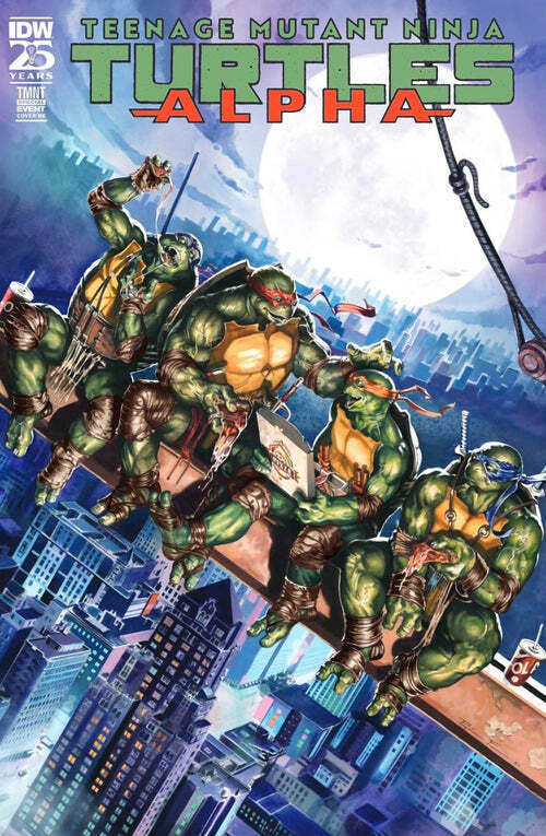 Teenage Mutant Ninja Turtles Alpha Pasquale Ferrara TMNT Ltd 100