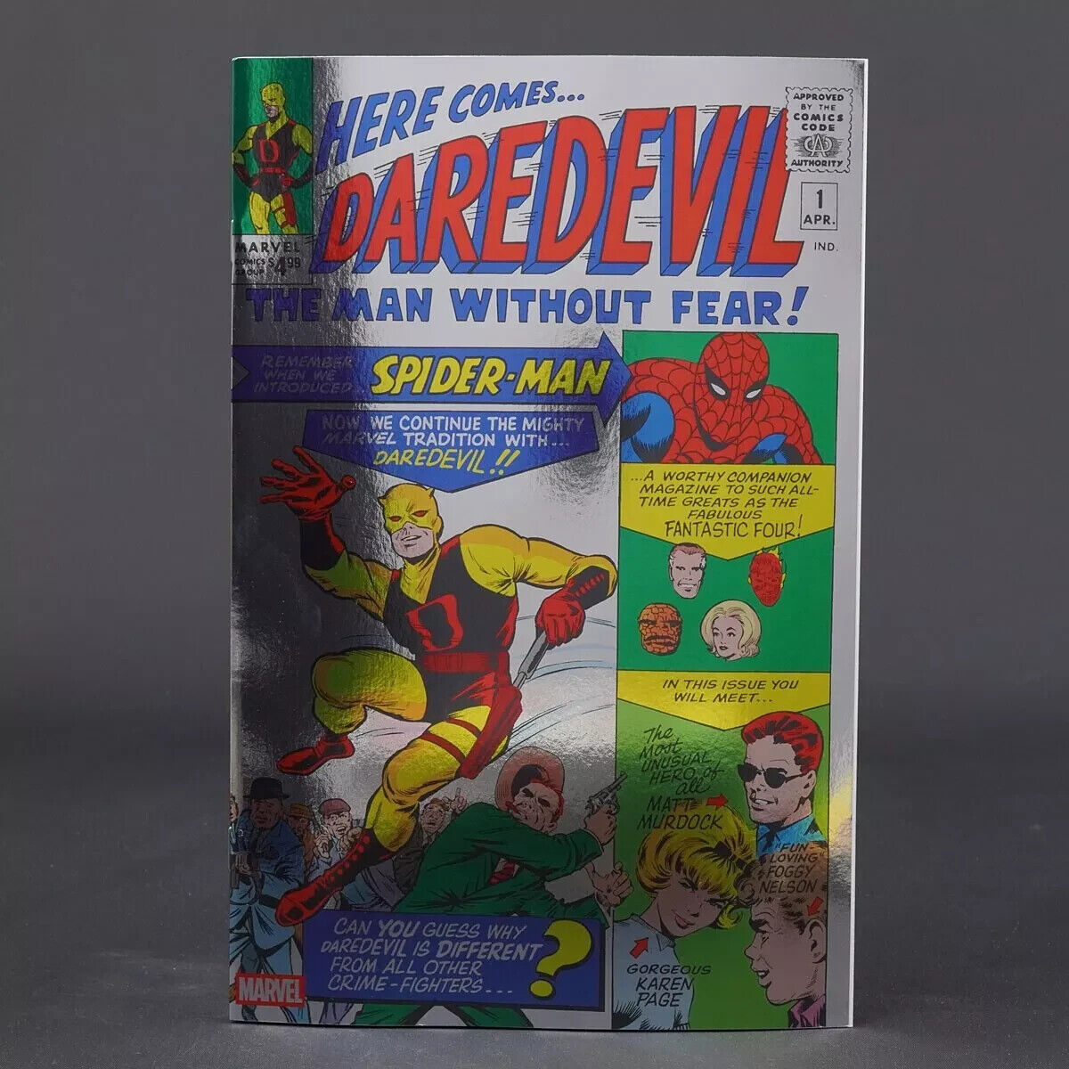 Daredevil Issue #1 - Jack Kirby - 2025 Facsimile - Foil Marvel | Feb 26, 2025