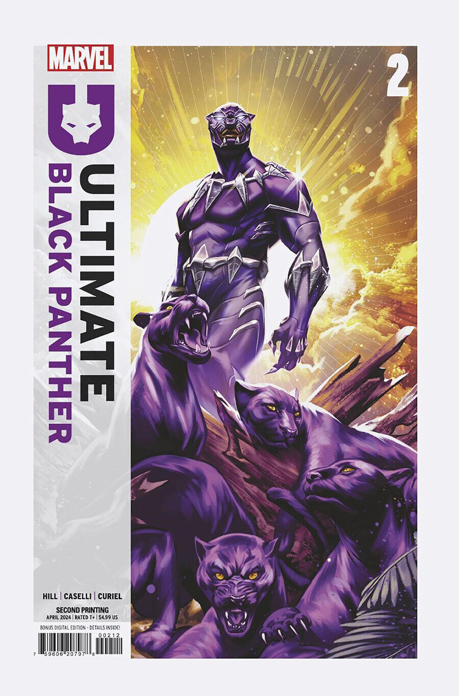 Ultimate Black Panther Issue #2 - Mateus Manhanini - 2nd Print