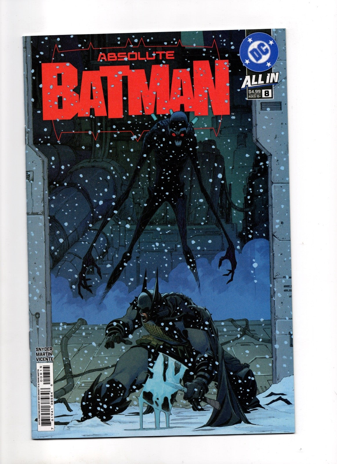 ABSOLUTE BATMAN #8 Fifth Printing