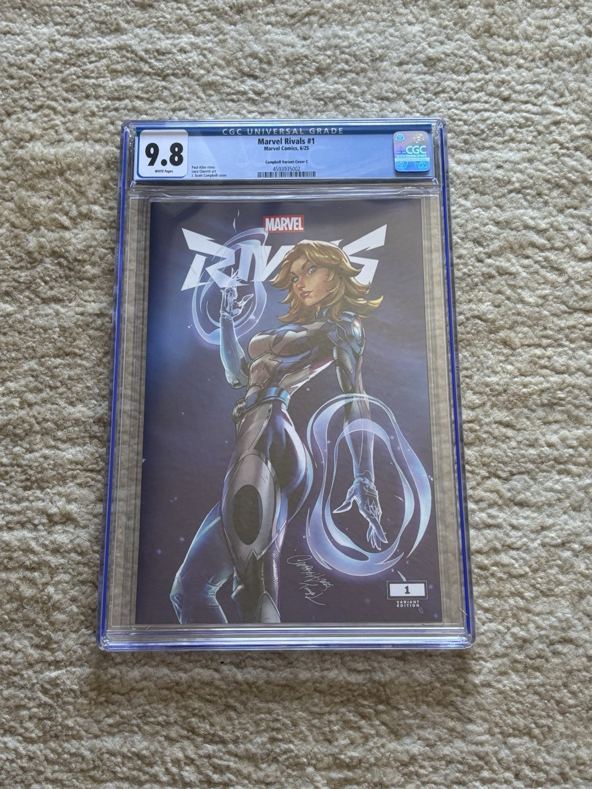 Marvel Rivals #1 JSC  Variant 4 Covers ABCD Unsigned CGC 9.8
