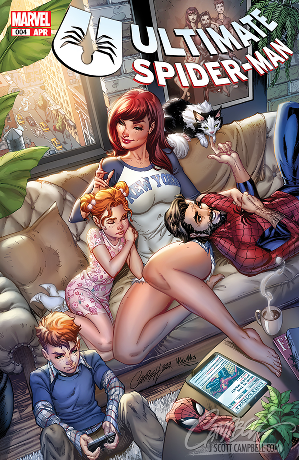 Family Apartment ASM #601 Reimagined COVER A Signed W/ COA #1008